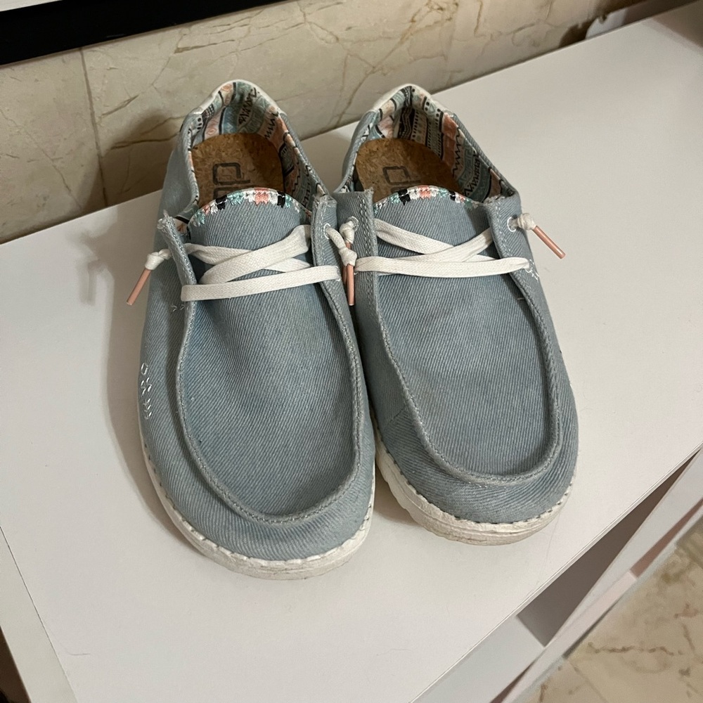 Hey Dude Woman’s Wendy Boho Light Denim